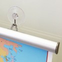 Aluminium Poster Hanger with Suction Cups
