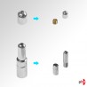 Rod Display Ceiling & Floor Components