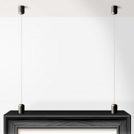 Ceiling to Frame Perlon Cable Hanging Kit