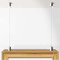 Ceiling to Frame Perlon Cable Hanging Kit
