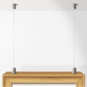 Ceiling to Frame Perlon Cable Hanging Kit