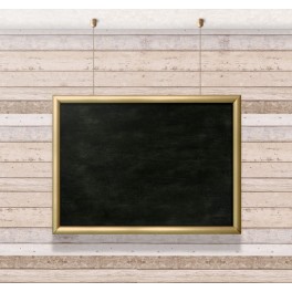 Chalkboard Frame Ceiling Hanging Kit (Landscape)