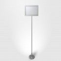 Display Signage Stand with Back-to-Back Aluminium Frame