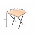 Folding Table with Fabric Chair Set