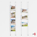 A4 Wall / Wall Rod Display Set (Complete)