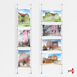 A3 Wall / Wall Rod Display Set (Complete)