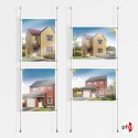 A2 Wall / Wall Rod Display Set (Complete)