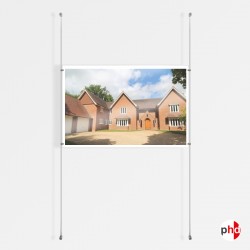 1x A1 Wall / Wall Rod Display Set (Landscape)