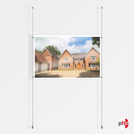 1x A1 Wall / Wall Rod Display Set (Landscape)