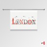 A1 'Hook On' Acrylic Pocket Wall Display Kit