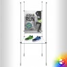 Retail Shelf & Poster Panel Display, Portrait