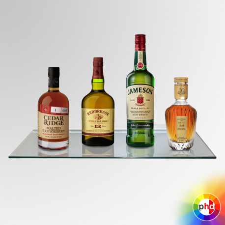 Floating Bar Shelf (Glass)