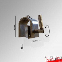 U Rail Rug Hanging System