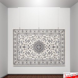 P Rail Heavy Carpet Hanging System