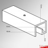 Suspended Carpet Display Track Kit (3M P Rail)