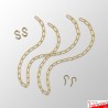 Beam Hanging Chain Kit (Brass)
