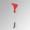 Moulding Hook Clear Cable Set (Self Locking Hook)