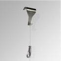 Moulding Hook Clear Cable Set (Self Locking Hook)