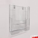 Self-adhesive Brochure Holder Kit (A4 A5 DL Leaflet size)