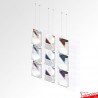 Ceiling Hanging Leaflet Holder Kit (A4 A5 DL Brochure sizes)
