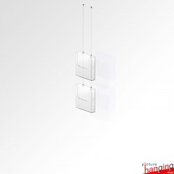 Ceiling Hanging Leaflet Holder Kit (A4 A5 DL Brochure sizes)