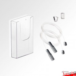 Ceiling to Floor Leaflet Holder Kit (A4 A5 DL Brochure sizes)