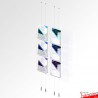 Ceiling to Floor Leaflet Holder Kit (A4 A5 DL Brochure sizes)