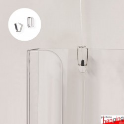 Wall Cable Leaflet Holder Kit (A4 A5 DL Brochure sizes)