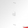 Wall Cable Leaflet Holder Kit (A4 A5 DL Brochure sizes)