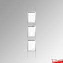 A3 Snap Frame Fixed Chain Kit, Ceiling to Floor & Wall Displays