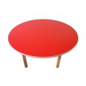 Kids Pre School Round table- Red