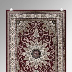 White Wall Rug Supports (Fixed Hanger)
