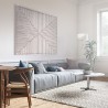 White Wall Rug Supports (Fixed Hanger)