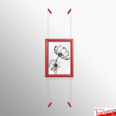 Red Snap Frame & Wall Cables Kit A4