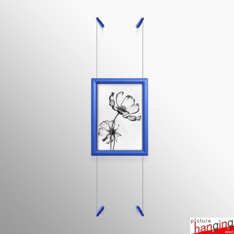Blue Snap Frame & Wall Cables Kit A4
