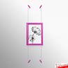 Pink Snap Frame & Wall Cables Kit A4