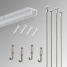 U Rail Art Gallery / Ceiling Picture Hanging System