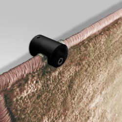 Black Wall Rug Supports (Fixed Hanger)
