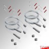 Cable Hanging Shelves Kit, Ceiling-to-Floor Cables For Shelving With Holes (Fittings Only)