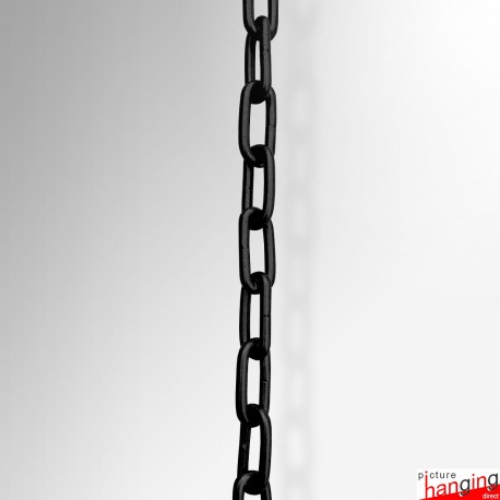 Welded Black Steel Chain (Heavy Duty)