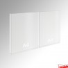 2A4 Acrylic Panel & Cable Kit for Walls (Wall-to-Wall)