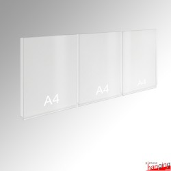 3A4 Acrylic Panel & Cable Kit for Walls (Wall-to-Wall)
