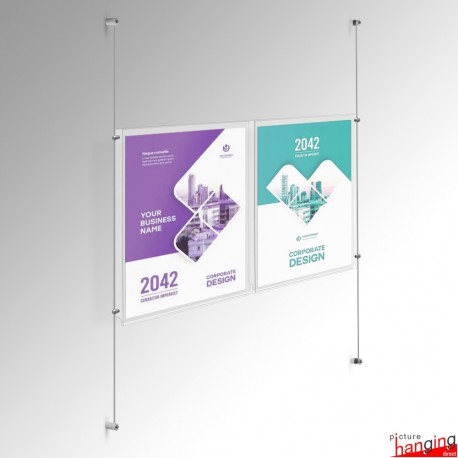 2A4 Pocket Wall Rod Display Set (Ready-made)