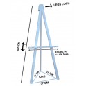 Big Greco Transparent Clear Easel