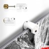 Metal Wall Decor Supports (20mm, Top & Bottom Grip)