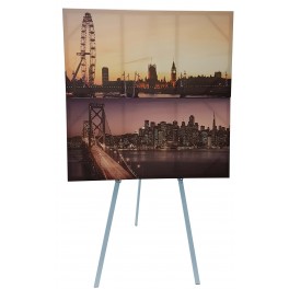 Greco Metal Easel White / Black