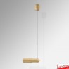 Ceiling to Wall Gold Cable Fitting