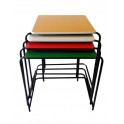 Stacking Exam Desk-Red