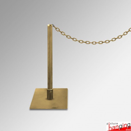 Gallery Security Chain Barrier (Stanchion Boundary for Museum & Art Exhibits!)