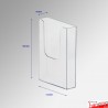 Display Easel With Leaflet Pocket - A4, A5, DL Brochure & Promo Stand